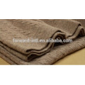 autumn and winter cashmere wool knitted blanket,single soft comfortable cashmere blanket